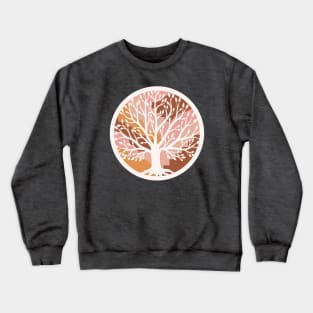 Tree of Life in Boho Style Crewneck Sweatshirt